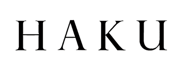 HAKU 驅黑淨白 logo